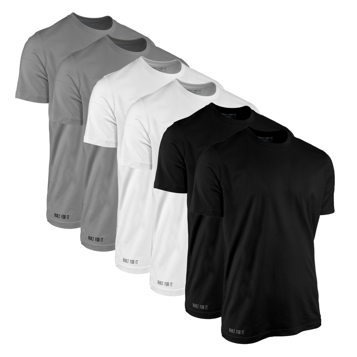 Monochrome T-Shirt (6 Pack)