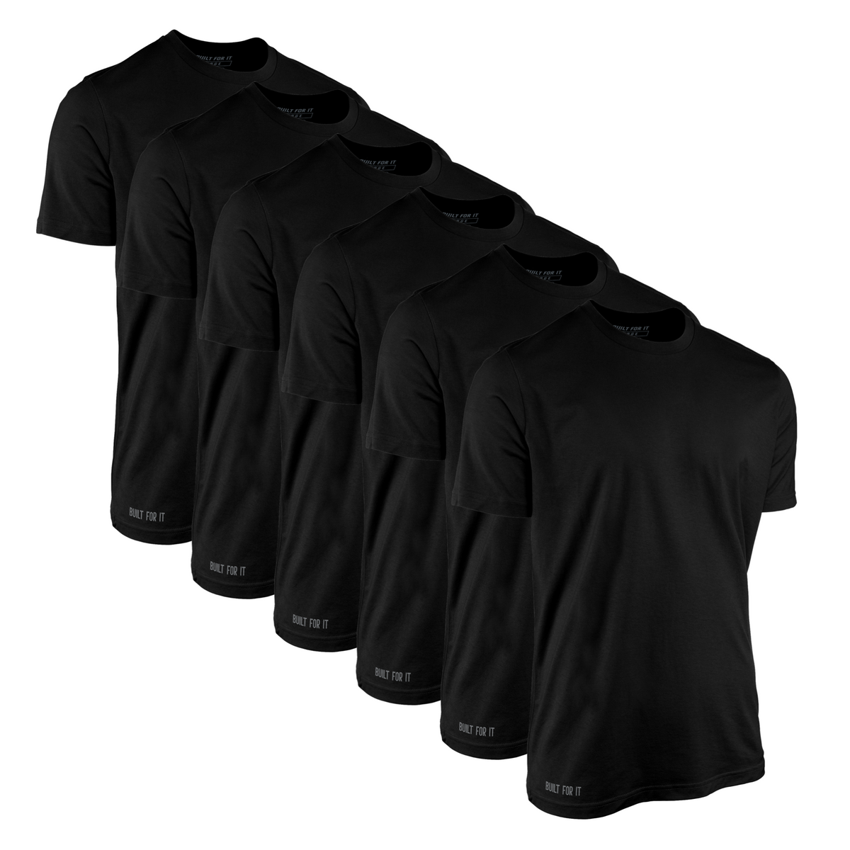 Black T-Shirt (6 Pack)