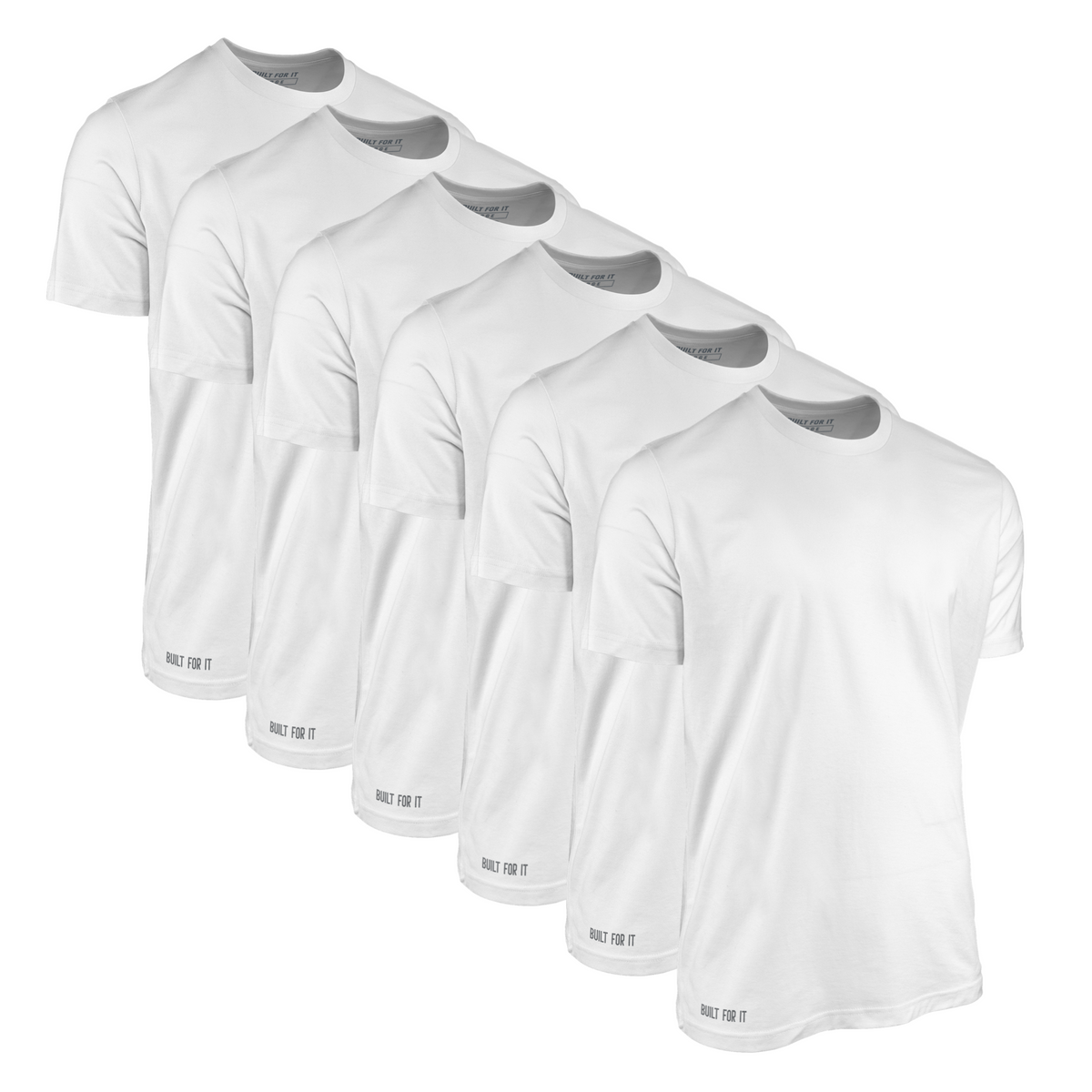 White T-Shirt (6 Pack)