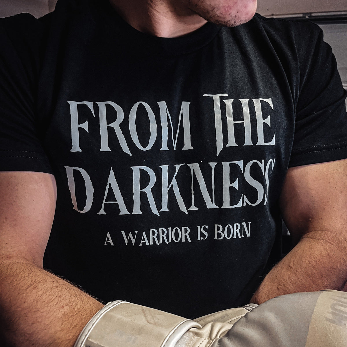 From The Darkness A Warrior Is Born T-Shirt